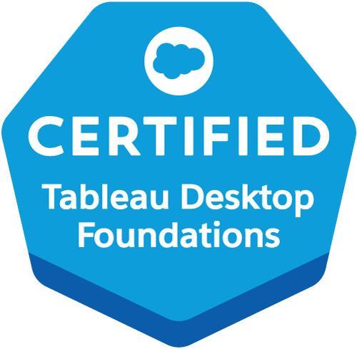 Salesforce 認定 Tableau Desktop 基礎